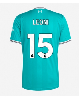 Liverpool Giovanni Leoni #15 Maglia Gara Terza Repliche 2025-26 Maniche Corte Liverpool Giovanni Leoni #15 Maglia Gara Terza Repliche 2025-26 Maniche Corte